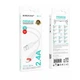 Кабель зарядки BOROFONE BX110 USB to Lightning (2.4А) (1М) для iOS пристроїв iPhone Білий - изображение 2