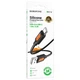 Кабель зарядки BOROFONE BX114 USB to Type-C (3А) fast charge (1M) швидка зарядка для пристроїв Чорний - изображение 2
