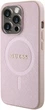 Панель Guess Saffiano MagSafe для Apple iPhone 15 Pro Pink (3666339156206) - зображення 2