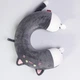 Подушка для шеи Kitty U-образная темно-серый HP-56-11BG (A-047112) - изображение 3