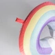 Дорожная U-образная подушка Rainbow для шеи, Memory Foam, плюшевое покрытие (99A0B3E2A699) - изображение 4