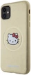 Панель Hello Kitty Leather Kitty Head MagSafe для Apple iPhone 11 Gold (HKHMN61PGHCKD) - зображення 2