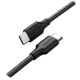 Кабель UGREEN US300 USB 2.0 Type-C to Type-C M-M 2м 100W 5А Black (80372) - изображение 2