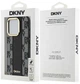 Etui DKNY Leather Checkered Mono Pattern MagSafe do Apple iPhone 15 Pro Black (3666339259853) - obraz 8
