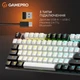Бездротова клавіатура GamePro Genesis Joker Pro MK124G механічна сіра - зображення 7