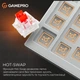 Бездротова клавіатура GamePro Genesis Joker Pro MK124G механічна сіра - зображення 11