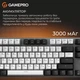 Бездротова клавіатура GamePro Genesis Joker Pro MK124G механічна сіра - зображення 15