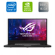 Ігровий ноутбук Asus Zephyrus S GX 502GW / 15,6" (1920x1080) IPS / Intel Core i7-9750H (6 (12) ядер по 2,6 - 4,5 ГГц) / 16 ГБ DDR4 / 1000 ГБ SSD / nVidia GeForce RTX 2070, 8 ГБ GDDR6, 256-біт / HDMI / Windows 10 б/в - зображення 1