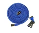 Шланг поливочный растяжной Magic Hose 22.5 м + распылитель 7 положений Magic Hose Blue - изображение 5