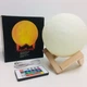 Сенсорный ночник луна RGB Magic 3D Moon Light , светильник лампа луна - изображение 9