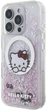 Etui plecki Hello Kitty Liquid Glitter Sweet Kitty Bows MagSafe do Apple iPhone 16 Pro White (HKHMP16LLSWKH) - obraz 1