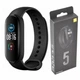 Годинник смарт Smart Band M5 Band Smart Watch крокомір, фітнес браслет, чорний - зображення 3