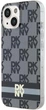 Панель DKNY IML Checkered Mono Pattern & Printed Stripes MagSafe для Apple iPhone 15 Plus / 14 Plus Black (3666339269364) - зображення 2