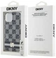 Панель DKNY IML Checkered Mono Pattern & Printed Stripes MagSafe для Apple iPhone 15 Plus / 14 Plus Black (3666339269364) - зображення 8