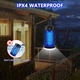 Лампа-уничтожитель комаров с LED-подсветкой, Уличная ловушка, Электрическая, для сада/патио - изображение 6