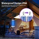 Лампа-уничтожитель комаров 2-в-1 (2500 мАч) USB, фонарь для кемпинга, IP66, UV-ловушка - изображение 6