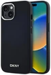 Панель DKNY Plain Logo MagSafe для Apple iPhone 15 Plus Black (3666339260125) - зображення 1