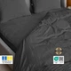 Комплект постельного белья евро Cloud Dream IDEIA жатка, в подарочной упаковке т/серый 5162065 - изображение 7