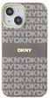 Etui DKNY IML Mono & Stripe MagSafe do Apple iPhone 15 / 14 / 13 Beige (3666339267957) - obraz 3