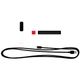 Клавіатура HyperX Alloy Origins Red RGB PBT Black (639N3AA) - зображення 8