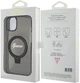 Панель Guess Ring Stand Script Glitter MagSafe для Apple iPhone 15 Plus/14 Plus Black (3666339156336) - зображення 8