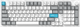 Клавиатура беспроводная GamePro Asgard Drakkar Keychron Super Red Switch Wireless/Bluetooth/USB White (MK305WH) - изображение 1