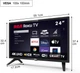 Телевізор RCA RK24HF1 Smart WiFi HD Ready с потрійним тюнером - изображение 2