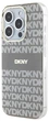 Etui DKNY IML Mono & Stripe MagSafe do Apple iPhone 15 Pro Max Beige (3666339267988) - obraz 2