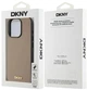 Etui DKNY Grained Metal Logo MagSafe do Apple iPhone 15 Pro Max Beige (3666339264208) - obraz 8