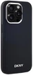 Etui DKNY Plain Logo MagSafe do Apple iPhone 15 Pro Max Black (3666339260149) - obraz 4