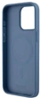 Панель DKNY Leather Monogram Pattern Metal Logo MagSafe для Apple iPhone 15 Pro Max Blue (3666339261689) - зображення 6
