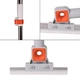 Швабра Cleaning Mop универсальная с телескопической ручкой 50 х 130 см (R100757) - изображение 6