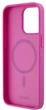 Etui DKNY Leather Monogram Pattern Metal Logo MagSafe do Apple iPhone 15 Pro Max Pink (3666339261962) - obraz 6