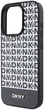 Etui DKNY Leather Printed Pattern Metal Logo MagSafe do Apple iPhone 15 Pro Max Black (3666339262242) - obraz 5