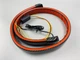 LED лента спойлер карбон 120 см красный свет 12V - изображение 4