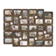 Фото-коллаж на 30 фото The Frame Depot 10×15 см горизонтальный и вертикальный Темно-коричневый (collage_30_photo_4x6_2_parts) - изображение 3