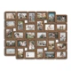 Фото-коллаж на 30 фото The Frame Depot 10×15 см горизонтальный и вертикальный Коричневый (collage_30_photo_4x6_2_parts) - изображение 3