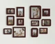 Набор деревянных настенных рамок на 12 фотографий от The Frame Depot Темно-вишневый (frame_set_12_piece) - изображение 4
