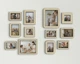 Набор деревянных настенных рамок на 12 фотографий от The Frame Depot Бежевый (frame_set_12_piece) - изображение 3