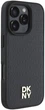 Etui DKNY Repeat Pattern Stack Logo MagSafe do Apple iPhone 16 Pro Black (3666339333645) - obraz 4