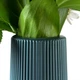 Ваза для цветов MBM HOME пластиковая 23 см DH-FLOWERS-05 DARK BLUE Синяя - изображение 4