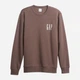 Свитшот на флисе мужской GAP 618094724 XL Коричневый (1159848106) - изображение 4