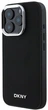 Etui DKNY Plain Silver Logo MagSafe do Apple iPhone 16 Pro Max Black (3666339333256) - obraz 2