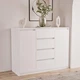 Комод Furnigrade КМ - 13 белый 1000х1300х450 - изображение 1