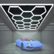 Модульная LED-подсветка в форме сот Модульное освещение Hexagon Hexgrid Detailing Light - изображение 4