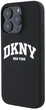 Etui DKNY Silicone White Printed Logo MagSafe do Apple iPhone 16 Pro Max Black (3666339335137) - obraz 2