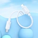 Кабель HOCO C до Lightning Benefit PD silicone charging data cable X122 |1m, 27W| White - изображение 3