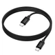 Кабель HOCO C to C Benefit 60W silicone charging data cable X122 |1m, 60W| Black - изображение 1