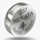 Батарейка SR416SW (337) Renata 1,55V silver oxide (1 бат.) - изображение 1