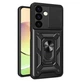 Чехол Primo Shockproof для Samsung Galaxy S25 FE (SM-S731) - противоударный, с подставкой и шторкой для камеры - Black - изображение 4